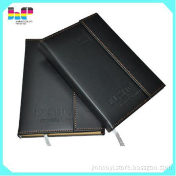 high quality custom cheap leather cover PU notebook printing service